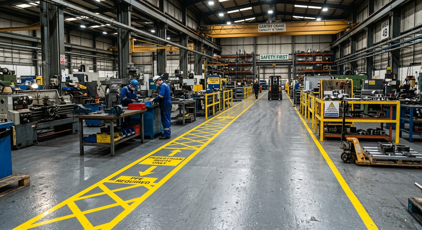 Industrial floor coating