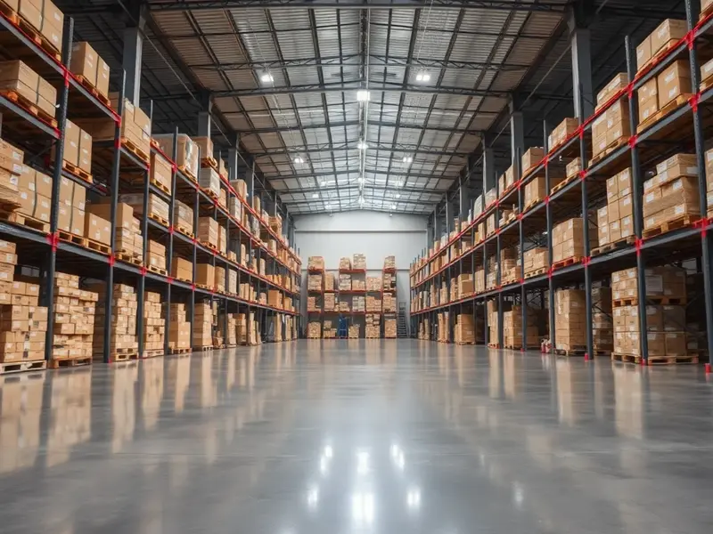 Commercial epoxy flooring warehouse Sydney