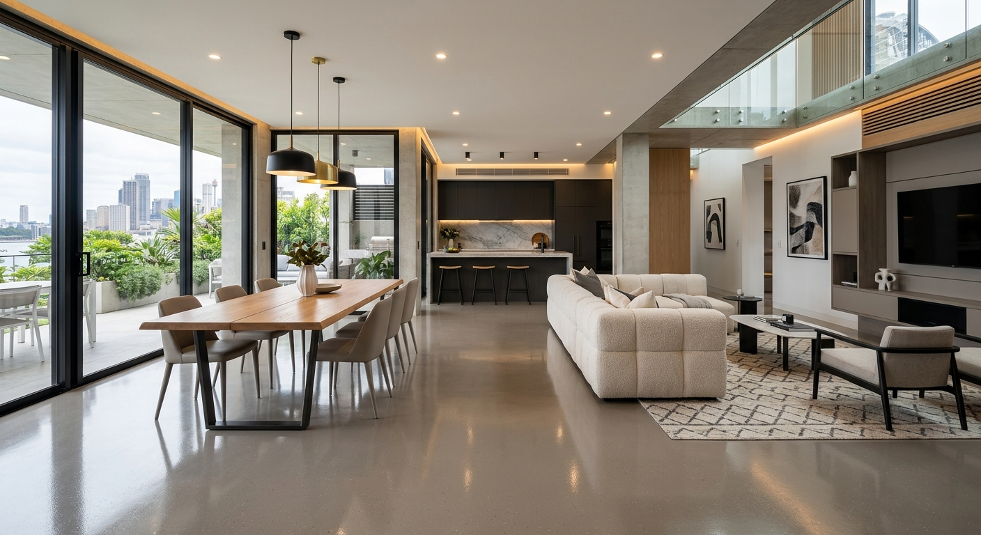 Polyaspartic floor