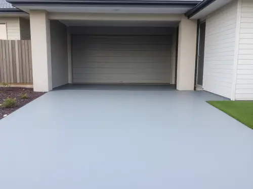 Solid colour sealed driveway Sydney