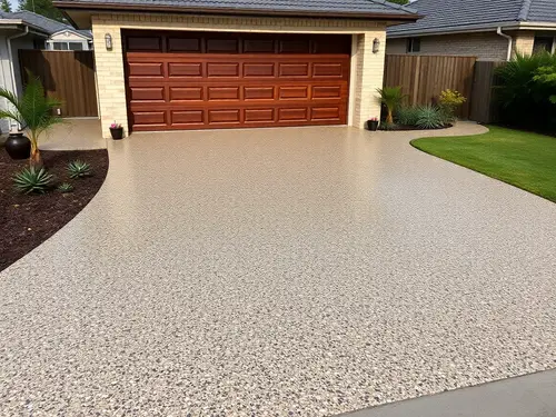 Decorative concrete driveway Sydney