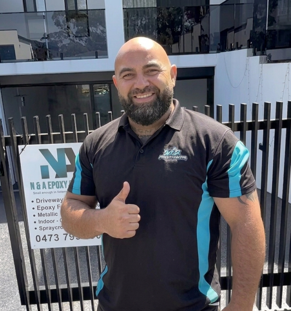 Sez — Owner of N&A Epoxy Flooring, Sydney